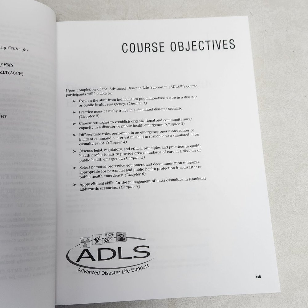 Advanced Disaster Life Support Course Manual - Picture 3 of 4